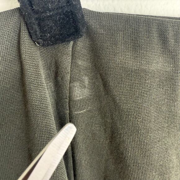 Tahari Womens Pull-On Slinky Jersey Business Office Olive Green Midi Skirt Small - Picture 7 of 13